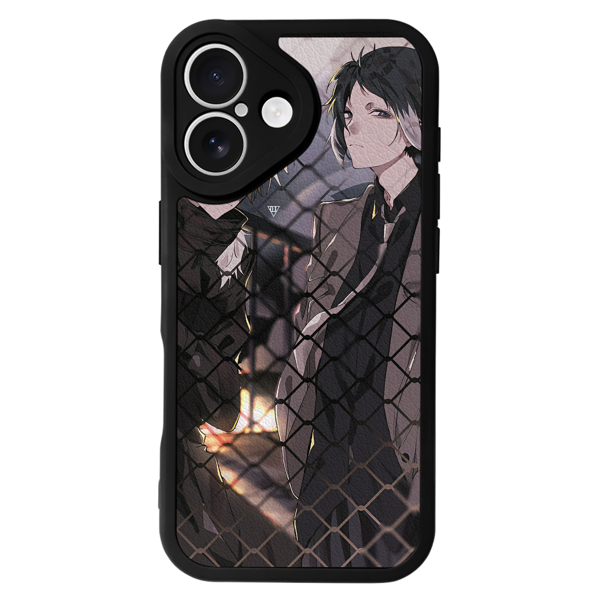 （画像用） 文豪ストレイドッグス Bungo Stray Dogs 【iPhone 16シリーズ対応】シリコンスマホケース（レザー調） 材質：シリコン